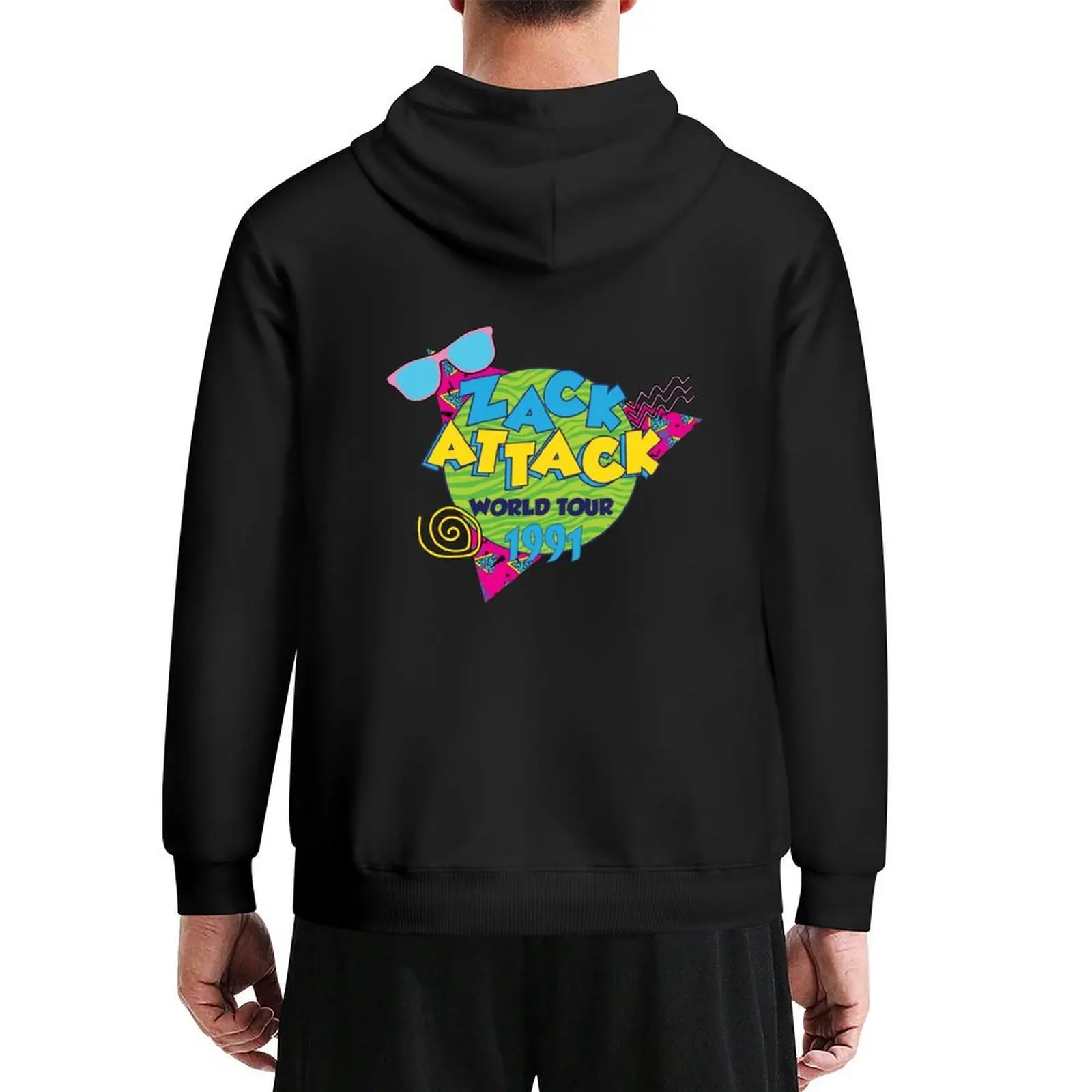 

Zack Attack Hoodie blouse men clothes men's sweat-shirt korean style clothes hoodie man