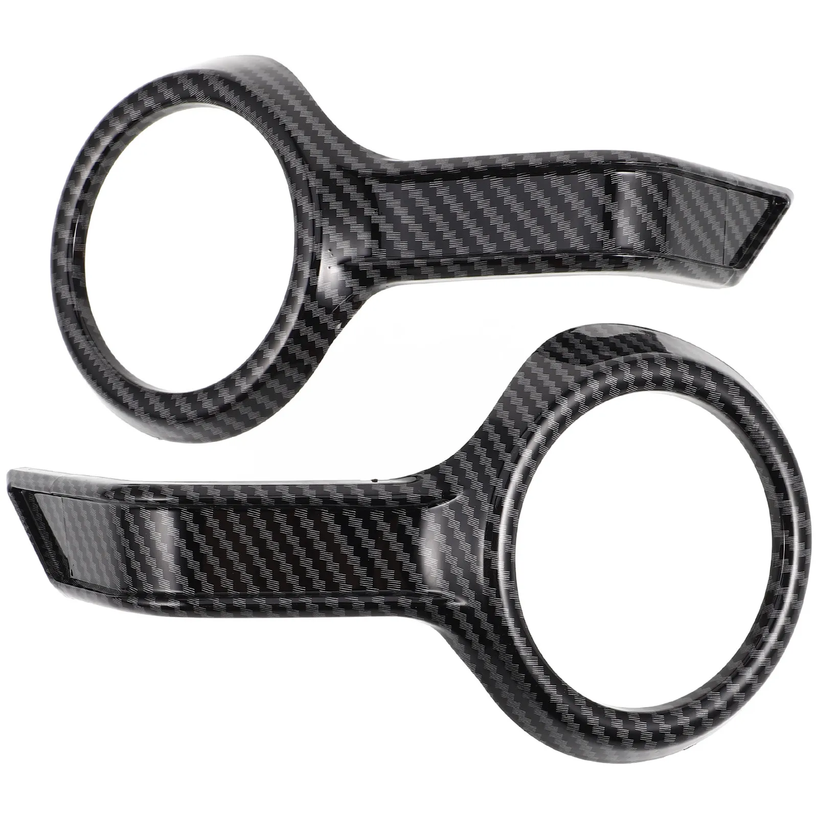 

1Pair Motorcycle Fog Light Trim Ring Front Fog Lamp Cover Protective Bracket Easy Install Weatherproof Motorcycle Accessories