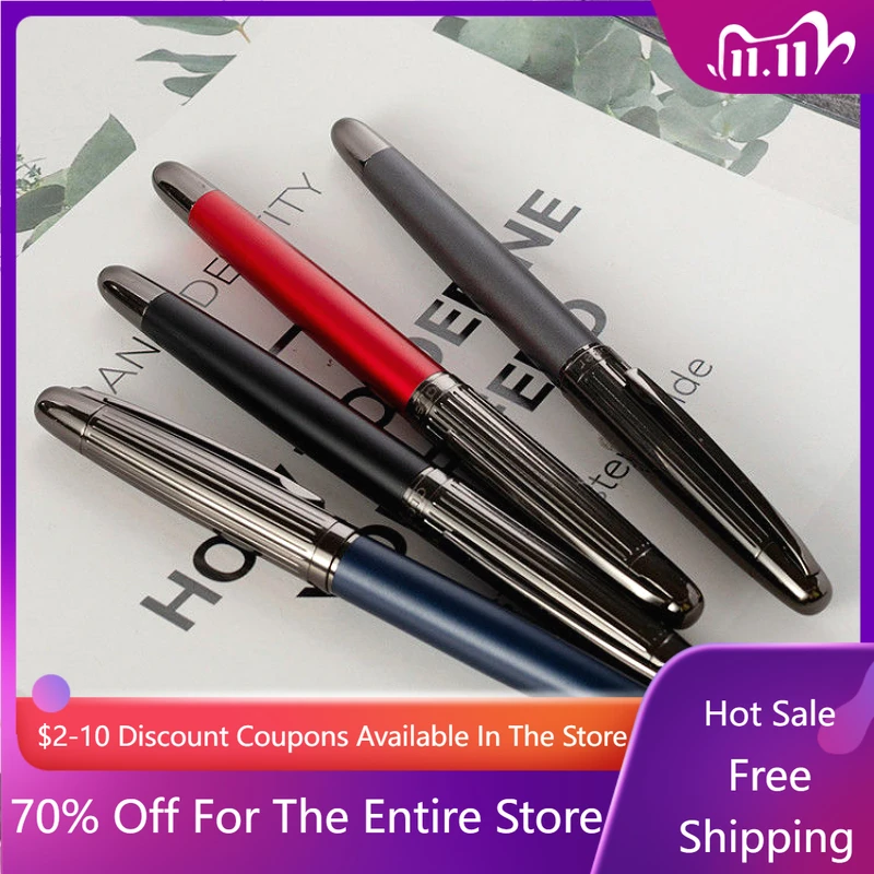 

German Imported Fountain Pen JOWO Tip EF F M All Metal Torpedo,high-end Heavy Touch, Student Handwriting Practice Business Gift