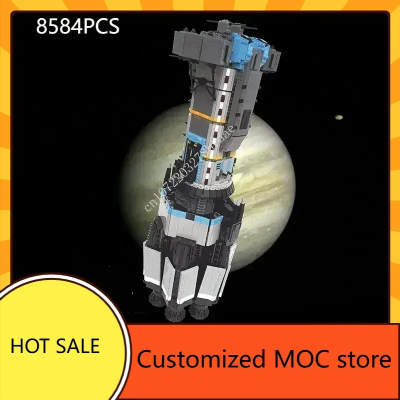 

UNN AGATHA KING Космическая война Военный MOC Линкор День рождения Праздник DIYA Сборка Город Арчентура Головоломка Рождественский подарок Дети в возрасте