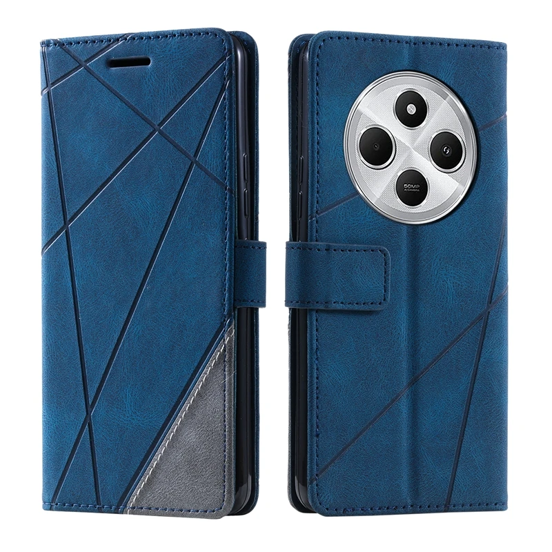 For Coque Xaomi Redmi 13C 14C Cover Luxury Flip Wallet Leather Case on for Funda Xiaomi Redmi 14C 13C 12C Redmi13 12 Phone Case