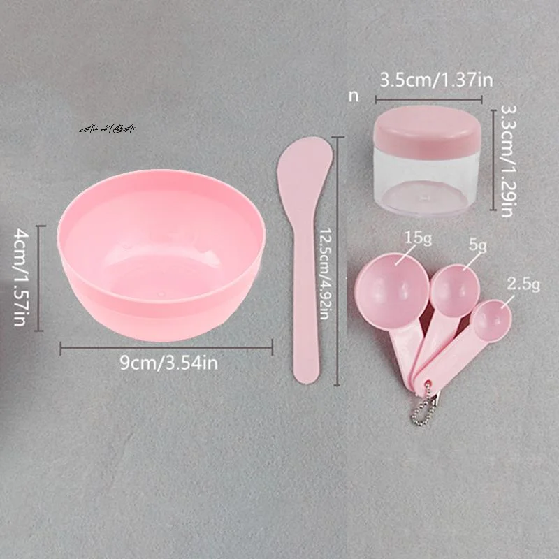 8個/セット フェイシャルブラシ マスクボウル スプーンセット マスクブラシバー DIY美容ツール ミキシングツール スキンケア メイクアップ用品 女性スキンケア