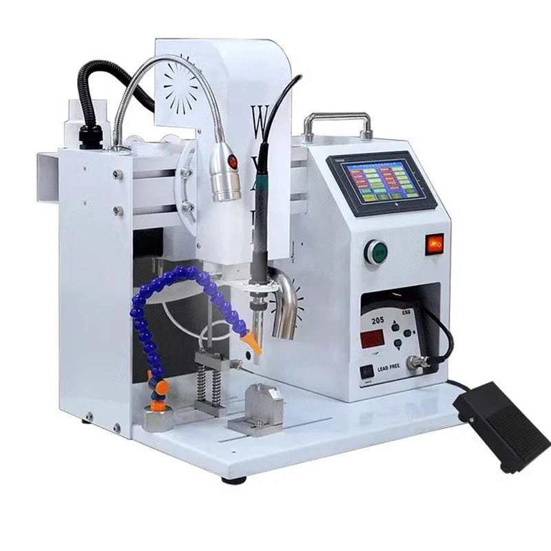 For WXD-110H Electric CNC Spot Welder Semi-Automatic Soldering Machine Foot-Operated Wire Bonder High-Precision Welding Tools