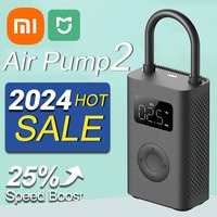 Original Xiaomi Mijia Air Pump 2 Portable Electric Inflatable Treasure Air Compressor draw sense Pump for Motorcycle Car Soccer