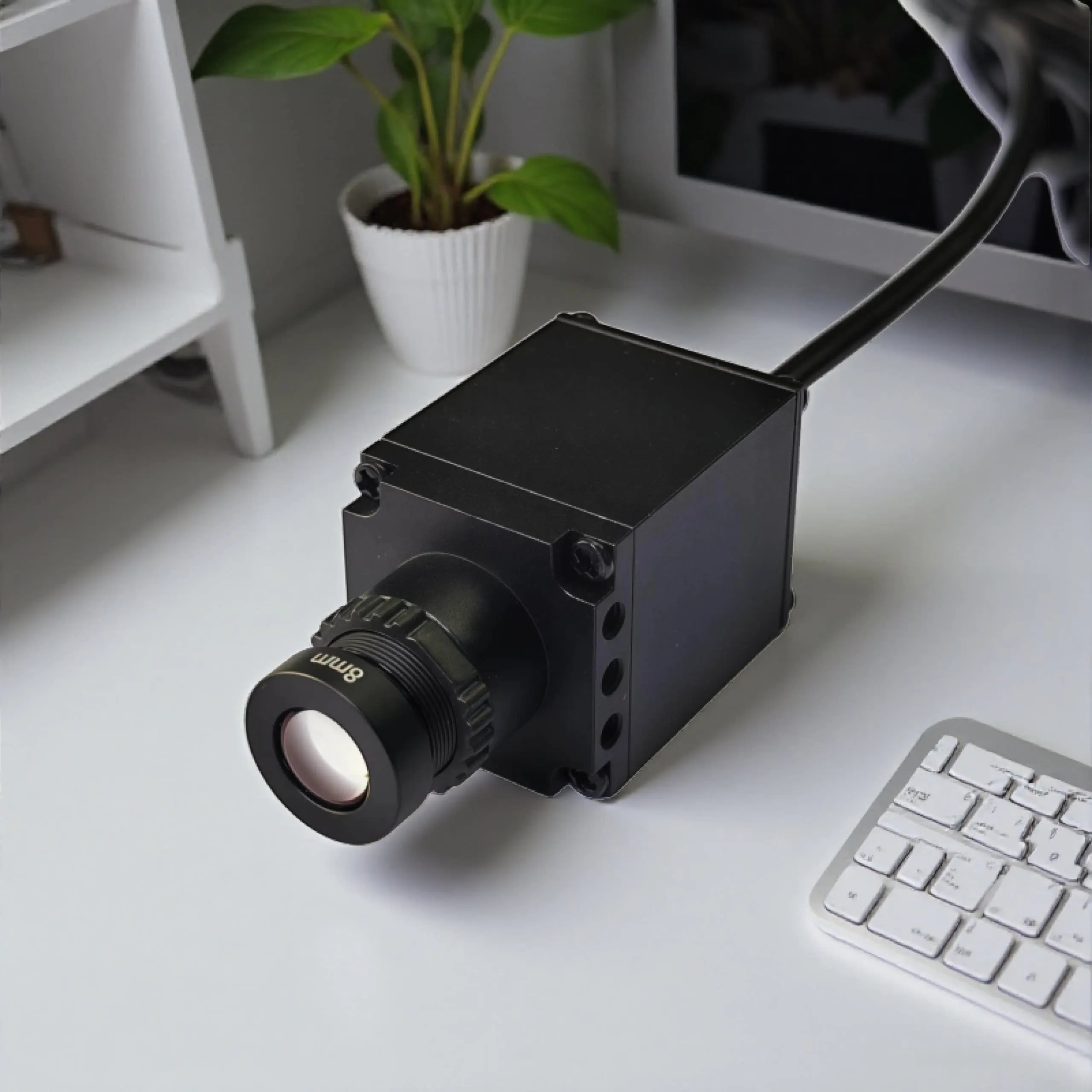 High definition 2 million USB industrial camera camera development square machine vision distortion-free wide angle