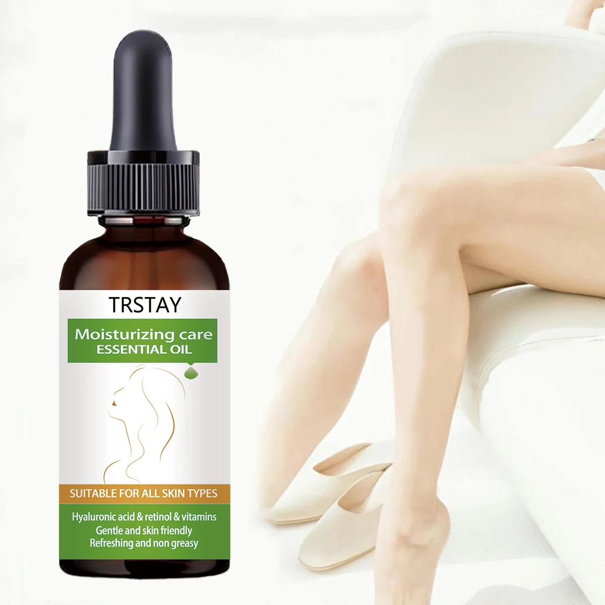 Masaje de venas varicosas para piernas, Aceite Esencial Hidratante, cuidado de lombriz de tierra, reparación de venas