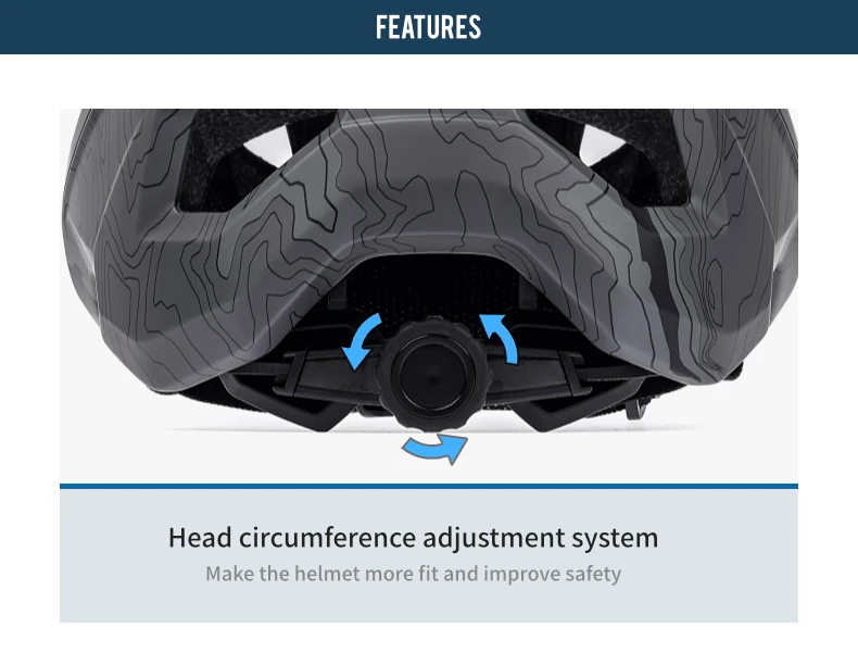 BATFOX Fahrradhelm für Herren und Damen Hochwertiger Integral-geformter Radsport-MTB-Fahrradhelm Straßen- und Mountainbike-Helme Casco Bicicleta – Detail 21