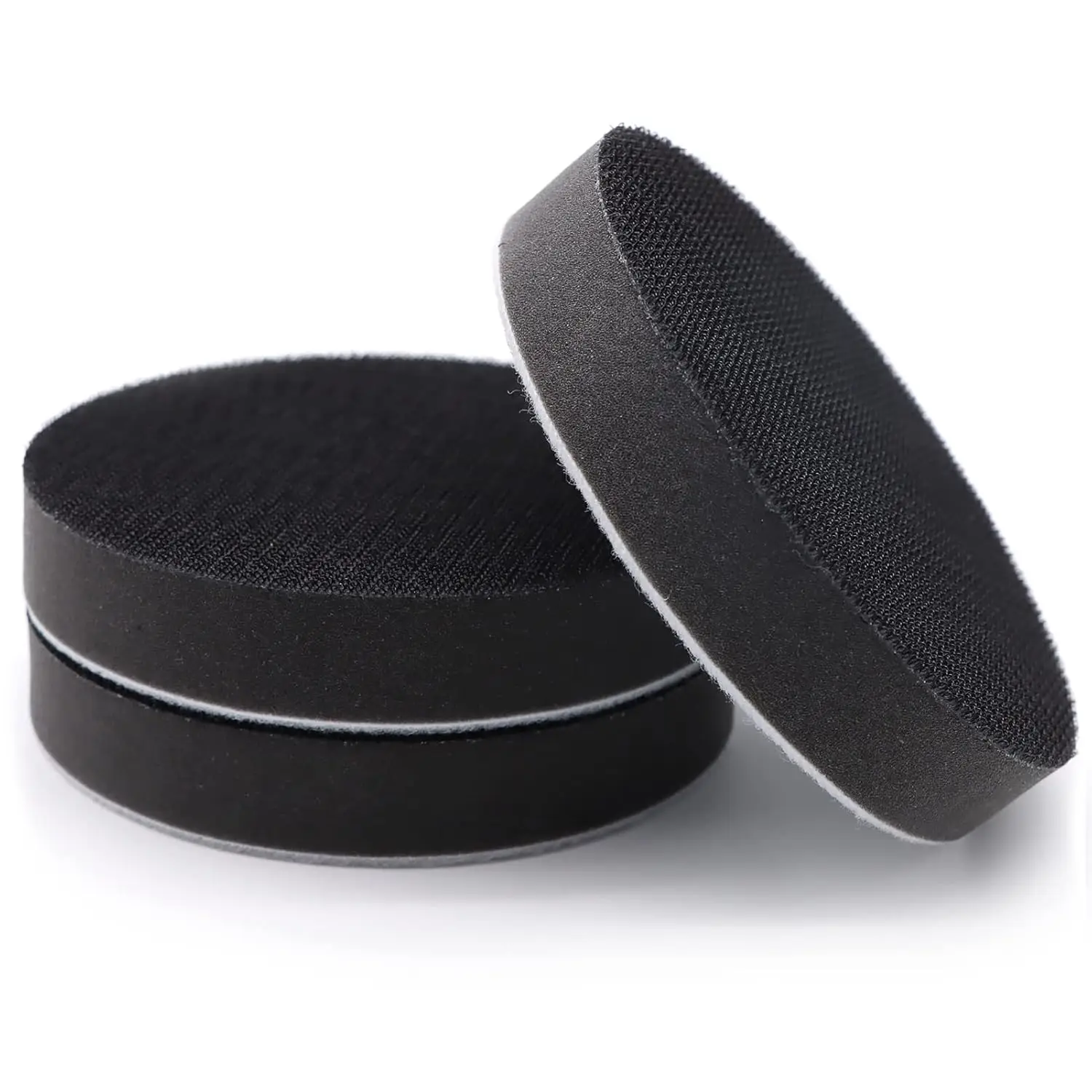 

3 Pack 5 Inch Interface Pads, Soft Density Sponge Cushion Buffer Backing Pad for Orbital Sander Automotive Woodworking Polishing