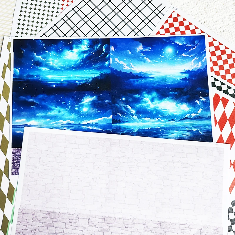 Journal Basic Material Lattice Fence Floor Sky Tree Journal Landscaping Basic Bottom Decoration