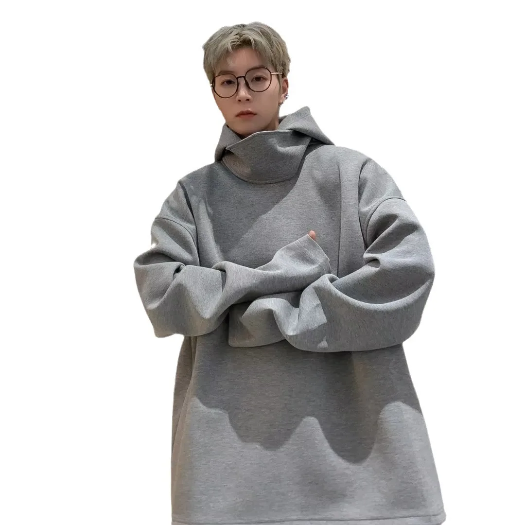 Autumn Winter Oversized Baggy Hooded Sweatshirt for Men Korean Fashion Harajuku Men's Hoodies Sweatshirt Sweatshirt Pullover Y2k