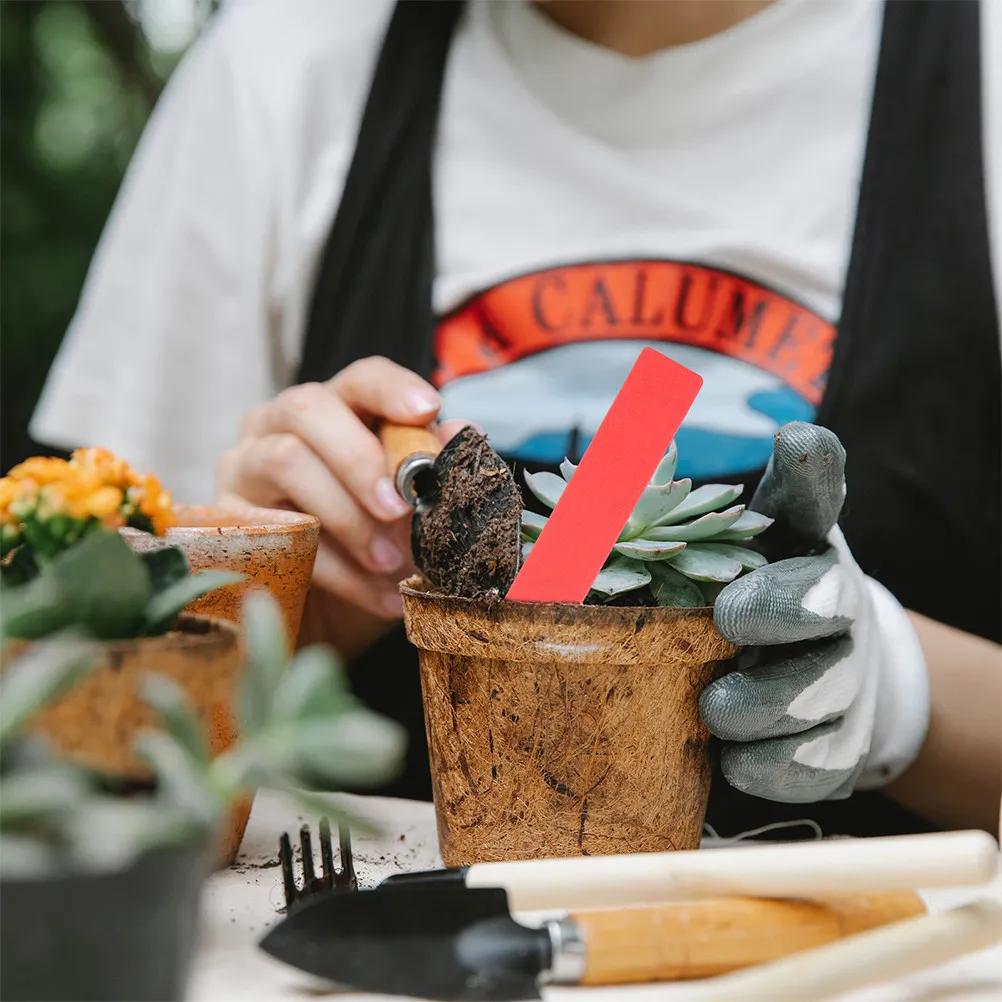 

600 шт. Премиальные пластиковые этикетки-маркеры из полипропилена для растений, многоразовые, водонепроницаемые, для садоводства в помещении и на улице, для цветочных горшков