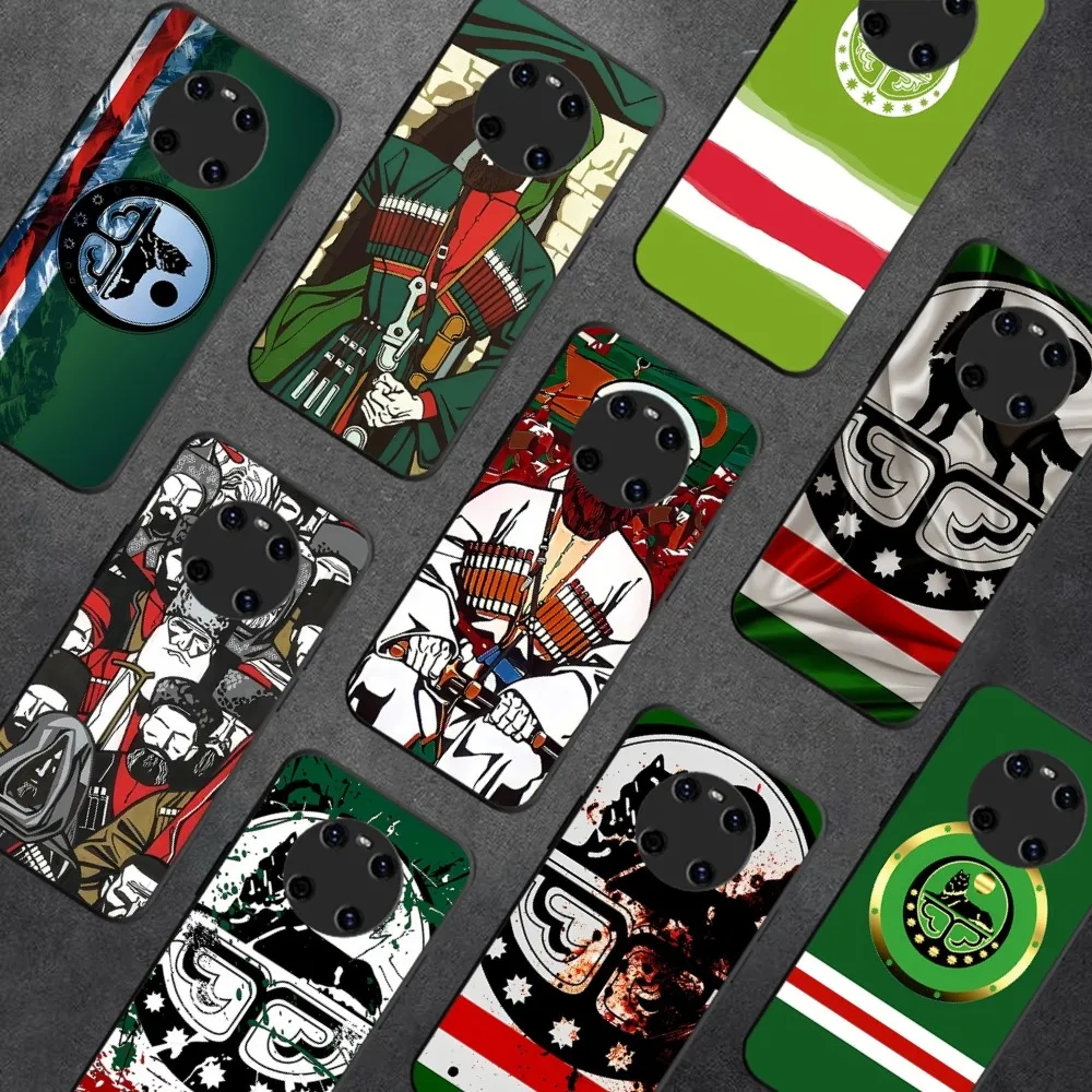 Chechen National Flag Phone Case For Huawei Y9 6 7 5 Prime Enjoy 7s 7 8 Plus 7a 9e 9plus 8E Lite Psmart Shell