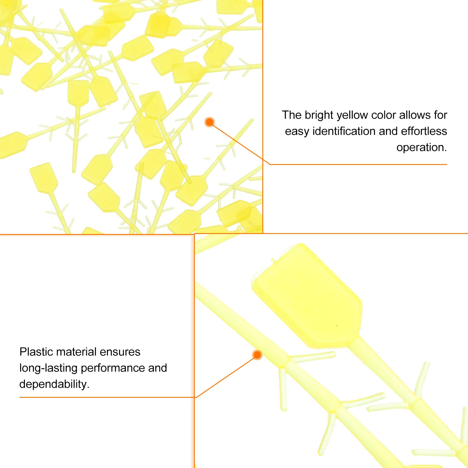 2000 pezzi accessori per estintore sostituzione perno di bloccaggio guarnizioni guarnizioni di sicurezza in plastica per