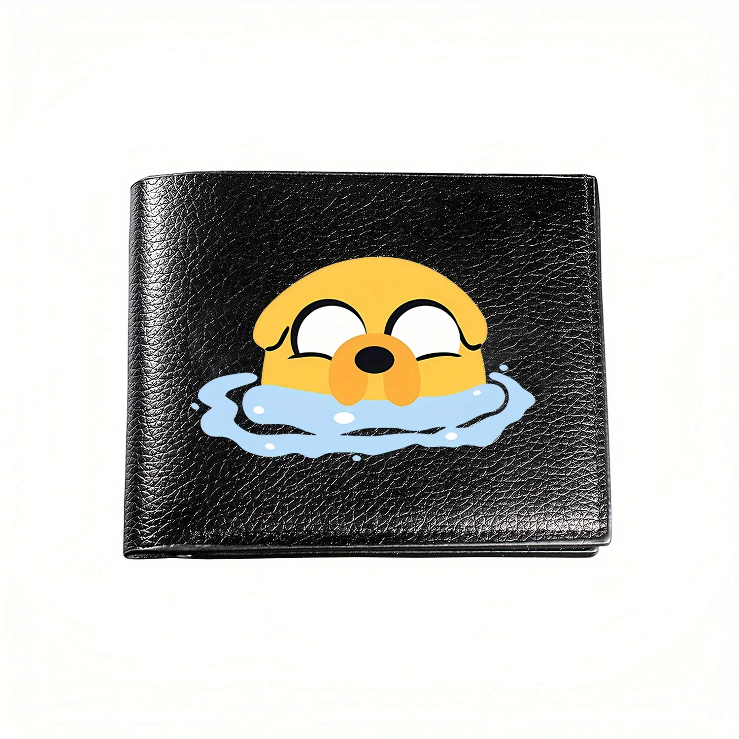 

Кошелек Jake the Dog Drowning Emoticon: деловой мужской повседневный элегантный простой практичный качественный кошелек с стильным принтом и графикой Cre