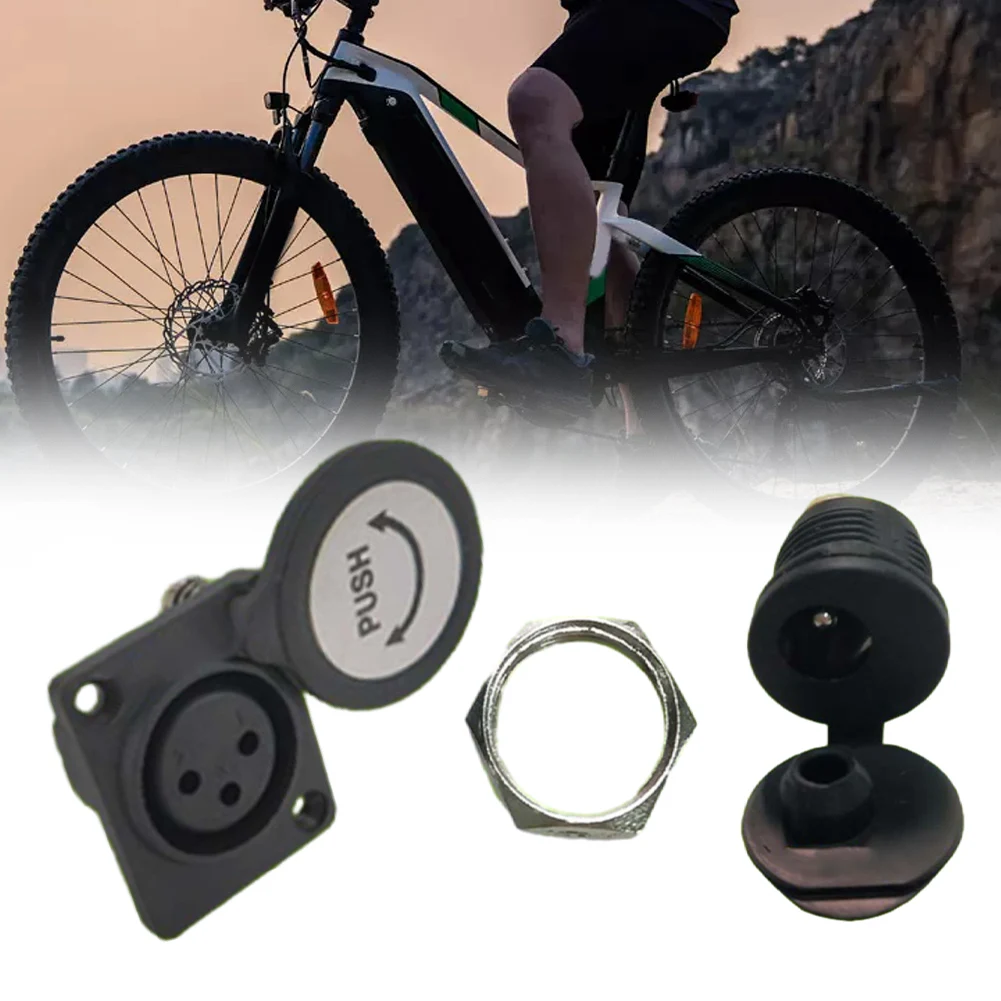 Enhance your E Bike with For hailong 12 Power Plug 2 1 DC Charging Plug Compatible with For super 73 Battery Case