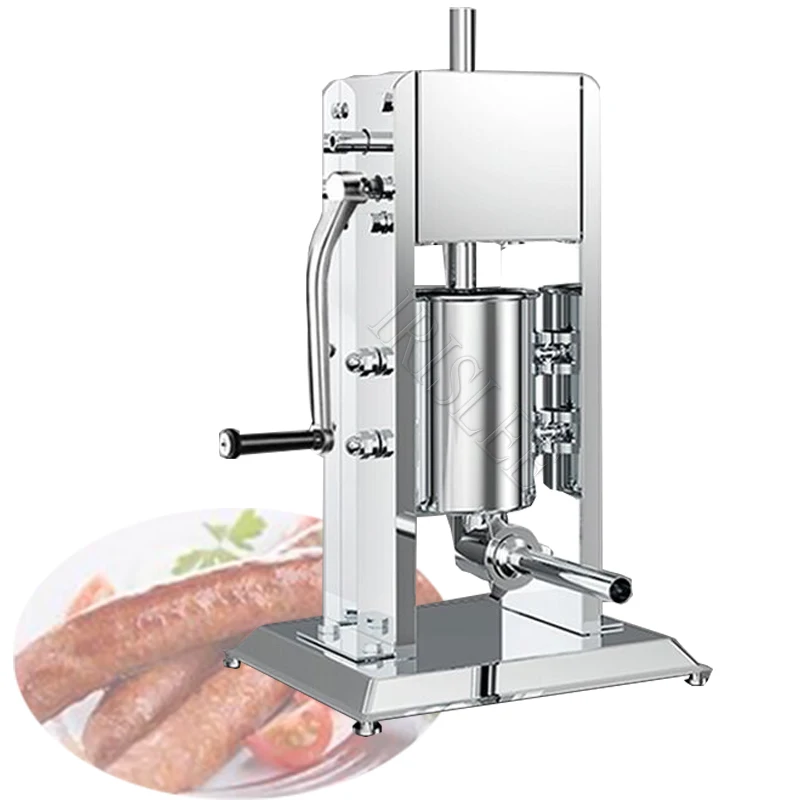 3L колбаса мясо начинка из нержавеющей стали ручная вертикальная машина для наполнения кухонный инструмент шприц клизма Banger Maker