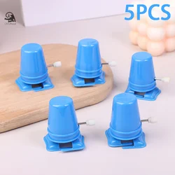 5pcs Clockwork Legged Robot Walking Toy Movements Clay Craft Parts Windup Toys DIY Repairing Fitting Supplies For Children