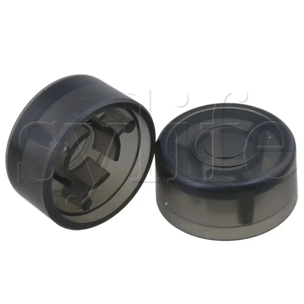 10PCS Black Plastic Protection Cap for Electric Guitar Effect Pedal Knob