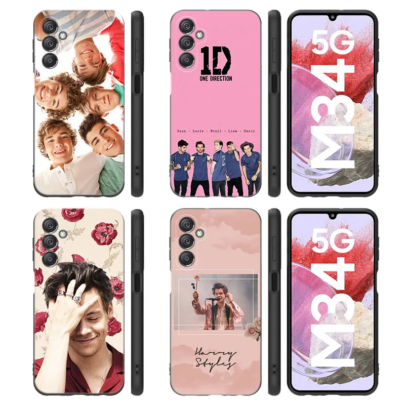 Singer H-HaRRy S-Styles Phone Case For Samsung Note 10 Lite 20 Ultra M04 M13 M32 4G M14 M15 M23 M33 M34 M42 M52 M53 M54 M55 5G