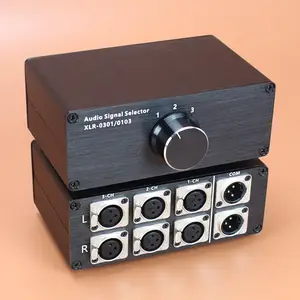 Passive XLR 1 in 6 out signal splitter 6 in 1 out mixer signal splitter  stage conference lossless - AliExpress 44