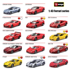 Bburago 1:43 Ferrari Collection Purosangue MONZA SP2 ROMA 250 Testa Rossa 458 SPECIALE 488 GTB F40 ENZO Toy Die cast car model