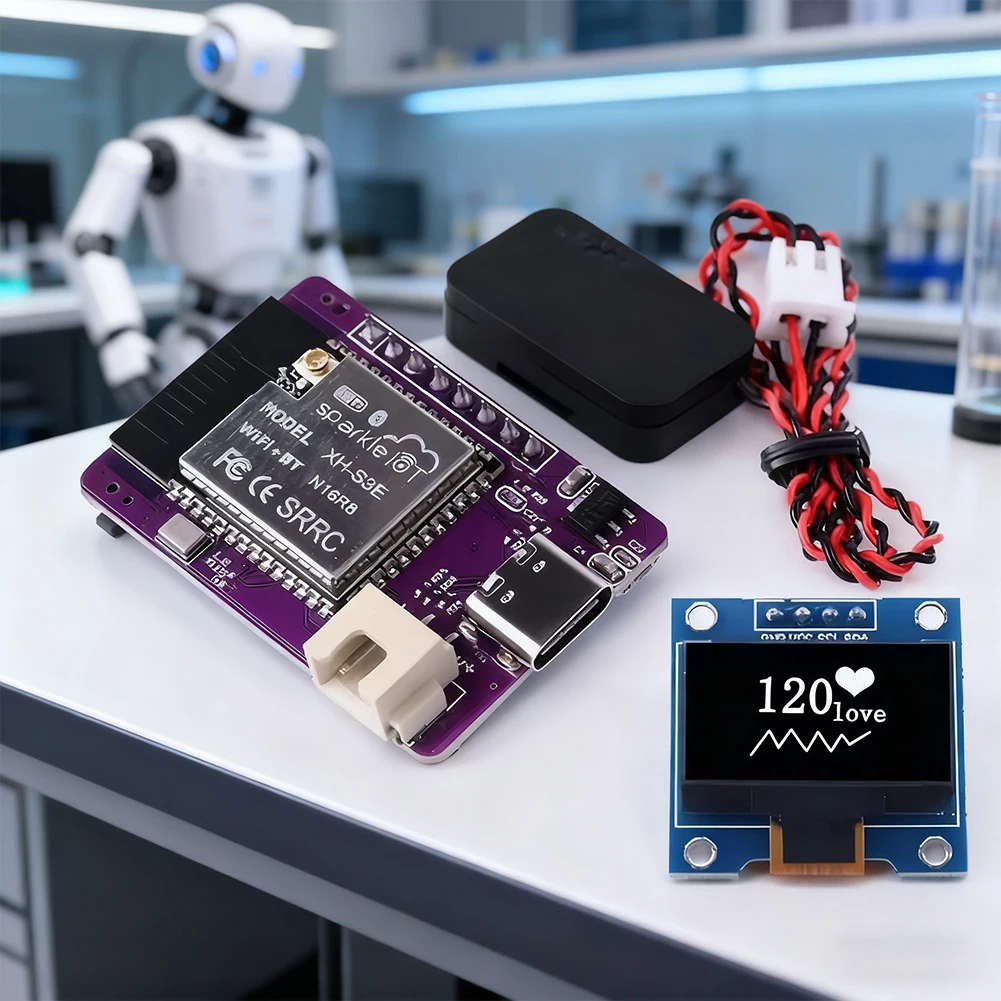 

Плата разработки ESP32 S3 N16R8 Xiaozhi AI для голосового диалогового робота с 0,96-дюймовым OLED-экраном и интерфейсом Type-C