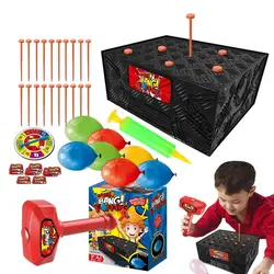 Balloon Box Game Hammer Balloon Blast Box Game Fun Creative Spin Game Anti Stress Crazy Party Prank Funny Kids Educational Toys
