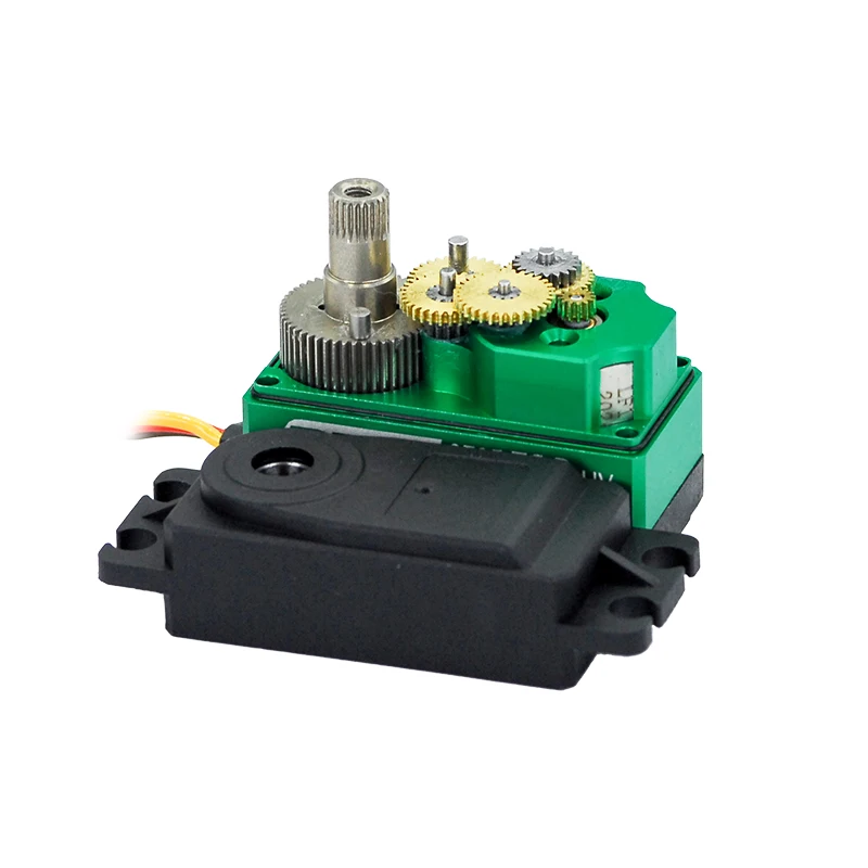 PTK 9715 TG-D Hollow Cup Waterproof Servo Metal Short Body Servo Rock Climbing Bike Drifting Bike RC Helicopter Protocol SR SSR