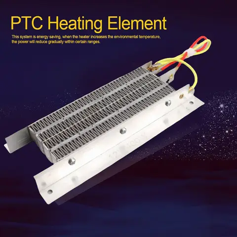 12V 400W Electric Ceramic Air Heater Thermostatic Insulation PTC Heating Element