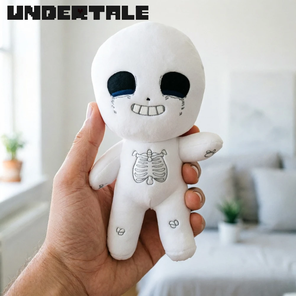 Game UNDERTALE Killer Sans Cosplay Doll Cartoon Plush Stuffed Cotton Doll Adult Collectible Room Decoration