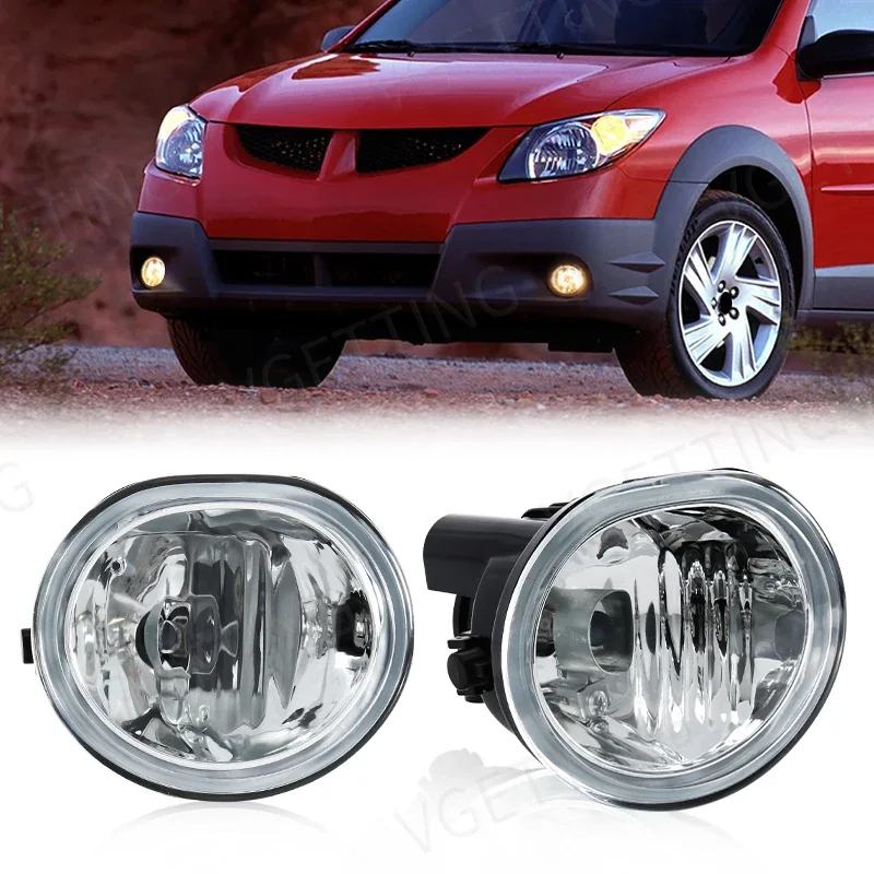 Fog Lamp Clear Lens Front Bumper Light For Toyota Matrix Pontiac Vibe 2003 2004 2005 2006 2007 2008 Headlights Car Accessories