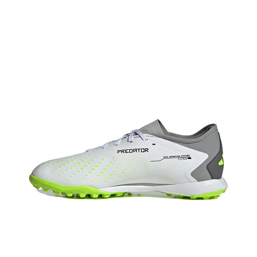 Adidas PREDATOR ACCURACY.3 Soccer Shoes Unisex Low Top Gray Green GZ0003