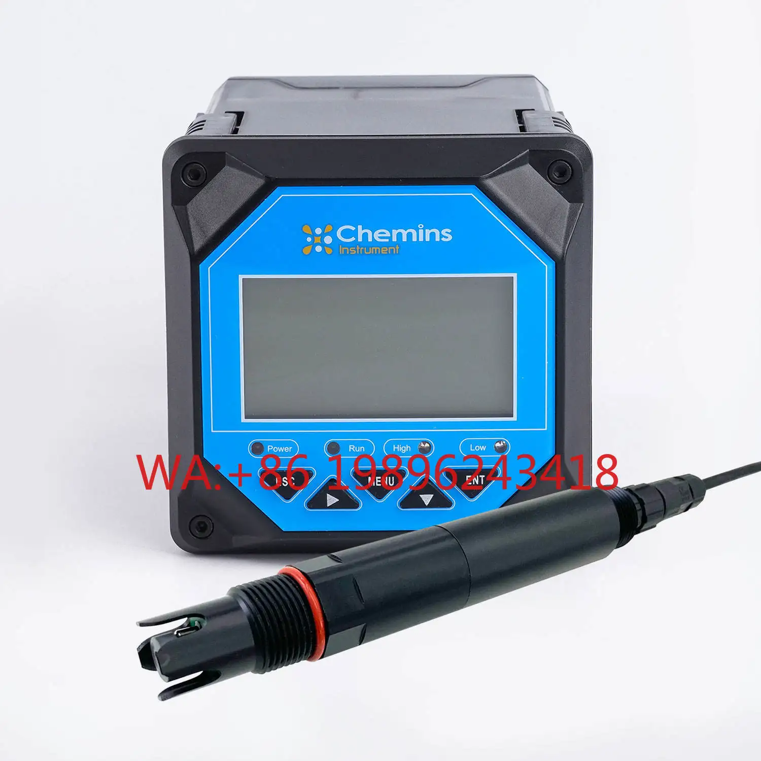 

Онлайн-анализатор остаточного хлора с датчиком и зондом RS485 Modbus OEM для мониторинга качества воды в бассейнах и СПА