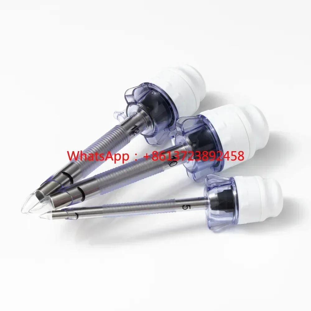 

Abdominal Surgery 5mm 10mm 12mm 15mm assuredness safety disposable visible trocar optical trocar With CE