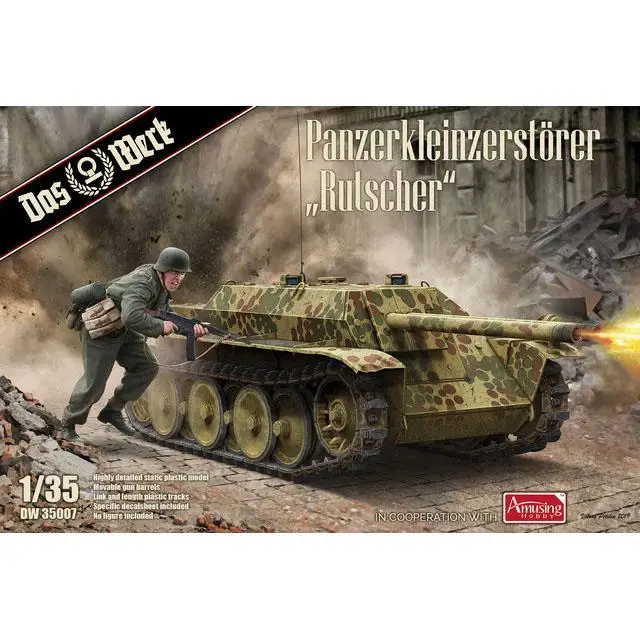 Das Werk DW35007 1/35 Scale Panzerkleinzerstorer Rutscher Model Kit