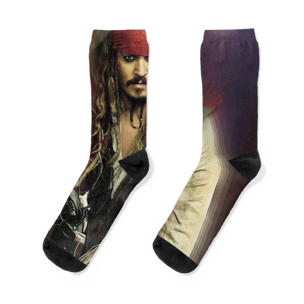 

Captain jack sparow Socks Sports japanese fashion aesthetic winter Men Socks Women's