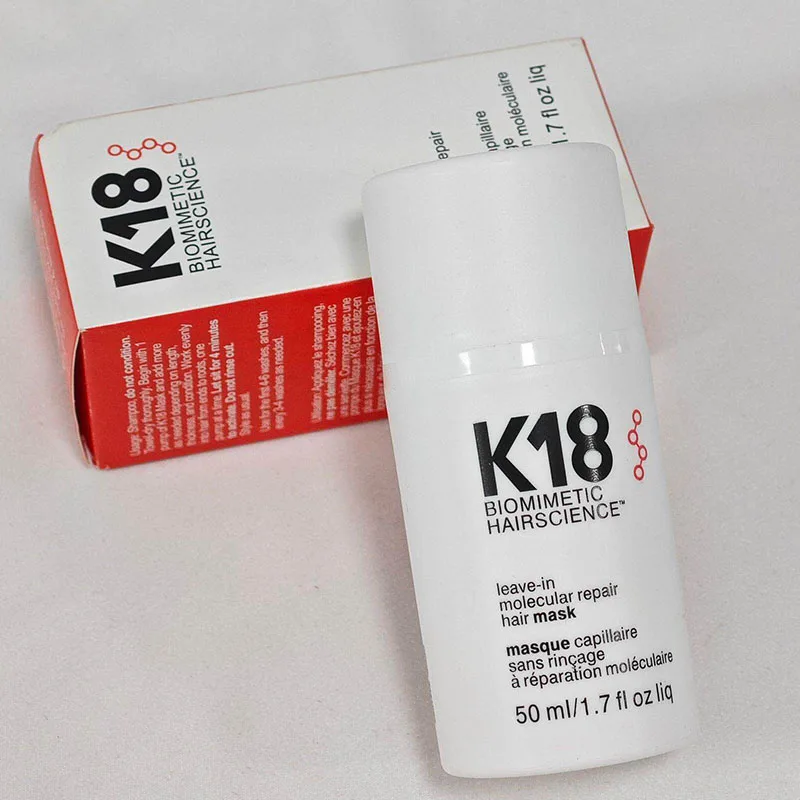 K18 50ml 150ml Leave-In Molecular Repair Hair Mask Deep Conditioning Keratin Treatment Soften Hair Smoothing Healthy Hair Care