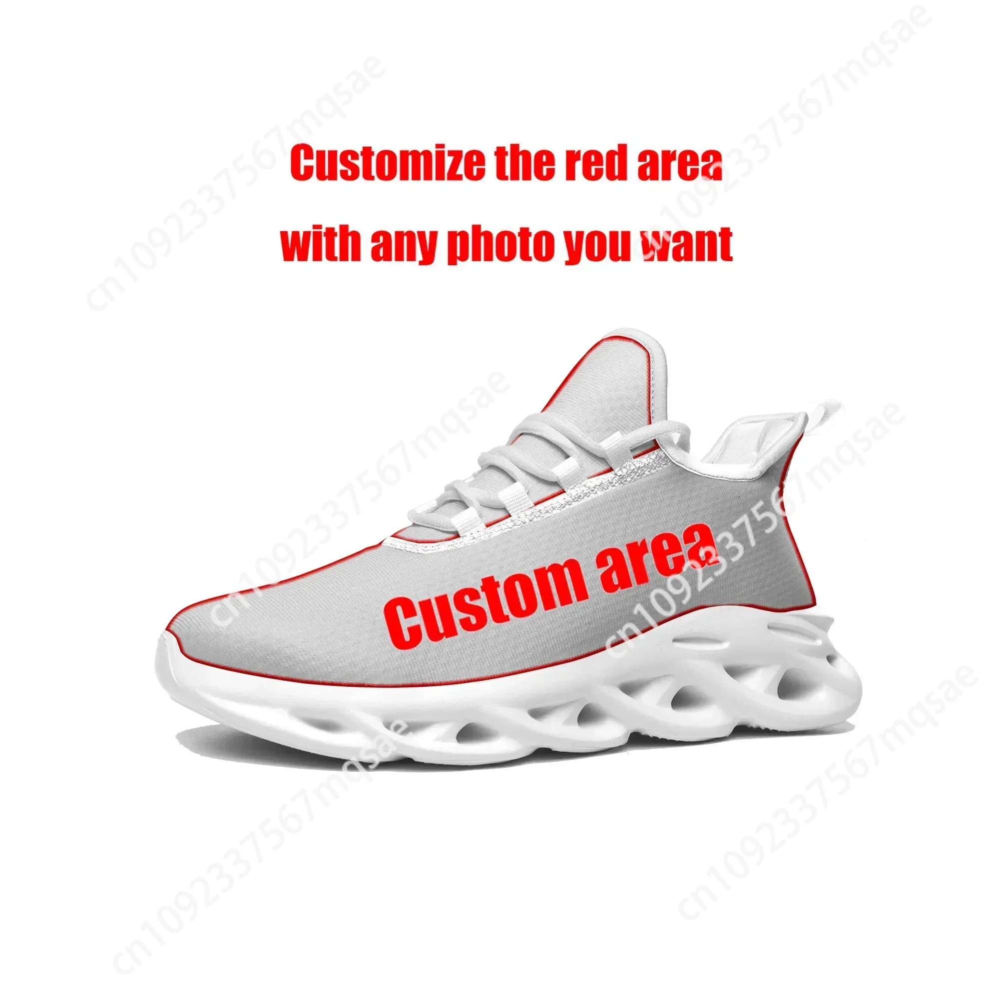 Custom Flats Sneakers Mens Womens Sports Running Shoes High Quality DIY Sneaker Lace Up Mesh Footwear Customized Made Shoe