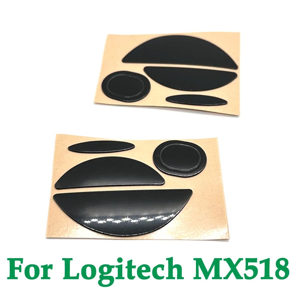 1 Set Mouse Feet Glide Sticker Curve Edge Skates  connector For Logitech MX518