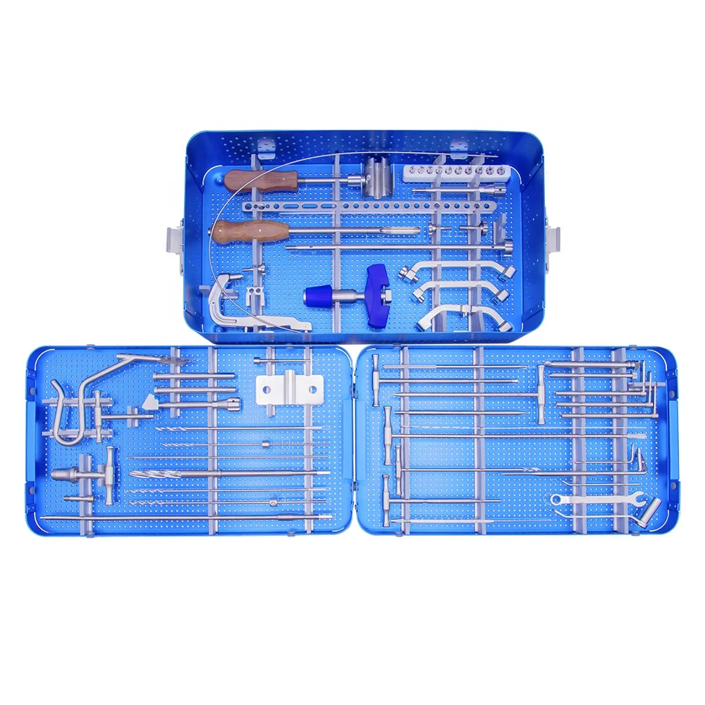 CE&ISO Marked  Surgical Instruments New Expert Tibia Intramedullary Nail Instrument Set Surgical Instruments Set