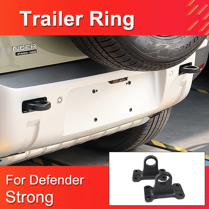 

High Quality Trailer Ring for Land Rover Defender 90 110 2020-2023 Autoparts Trailer Hook Ring Modification Kit for Defender