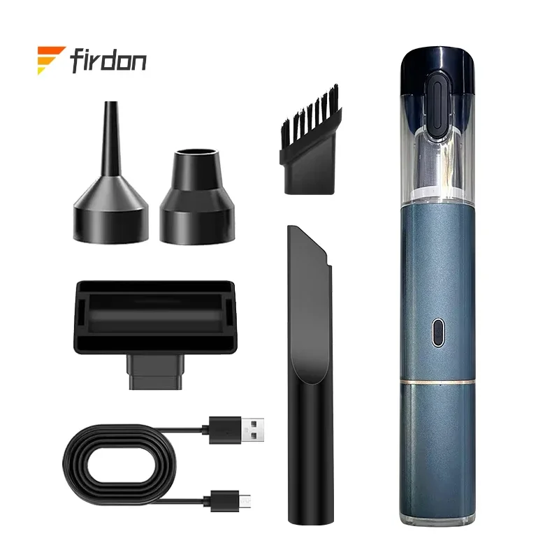 

portable Mini Handheld Rechargeable wireless Electric High suction 12000pa car vacuum cleaner for car