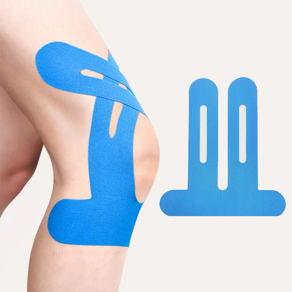 10Pcs Kinesiologie Tape Für Knie Wasserdichte Elastische Atmungsaktive Knie Band Athletische Band Bieten Unterstützung Stabilität Für Laufen Neue