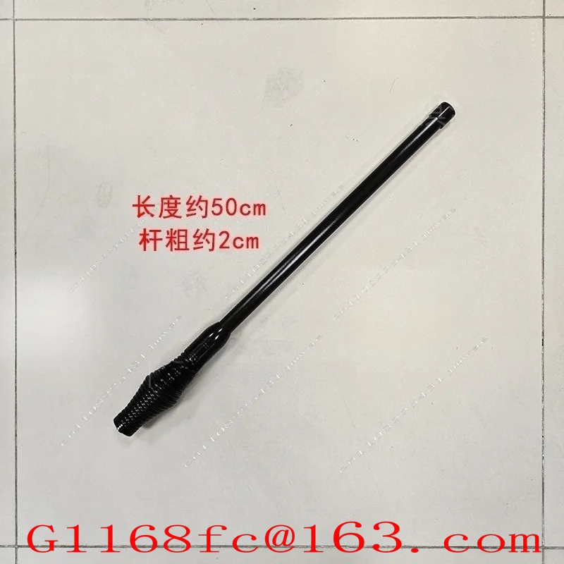Car Flagpole Off-road Vehicle Bullbar Decorative Rod Spring Bold Large Punched Clip Edge Installation