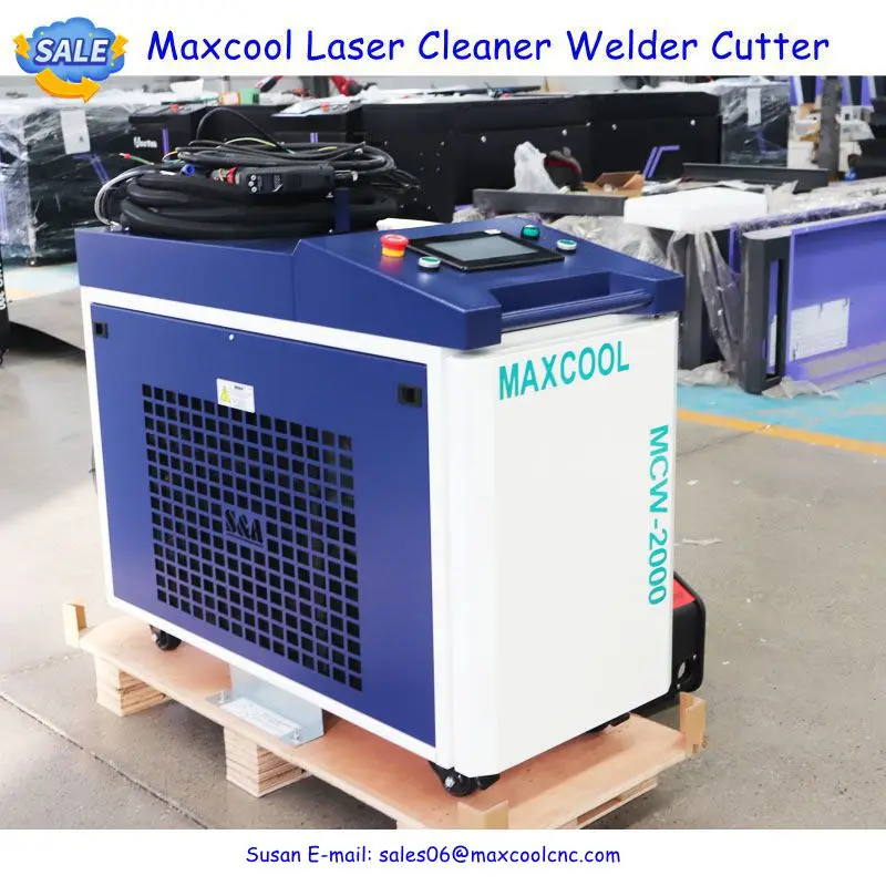 

Factory Price 4 In 1 Portable 1500w 2000w Fiber Laser Welder Hand Held Laser Cleaning Machine