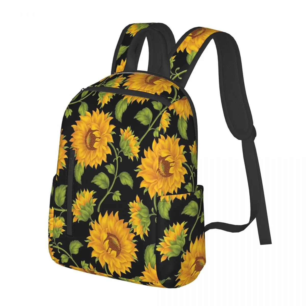

Sunflower Student Backpack School Bag Hiking Travel Daypack for Boys Girls Fashion Bookbag Shoulder Bags