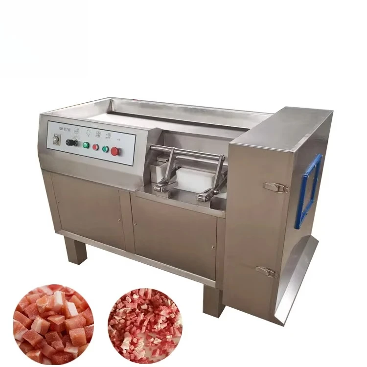 FOODLINE Customized High-efficiency Meat Dicing Production Line with Continuous Operation and Uniform, Standard Cubic Output.