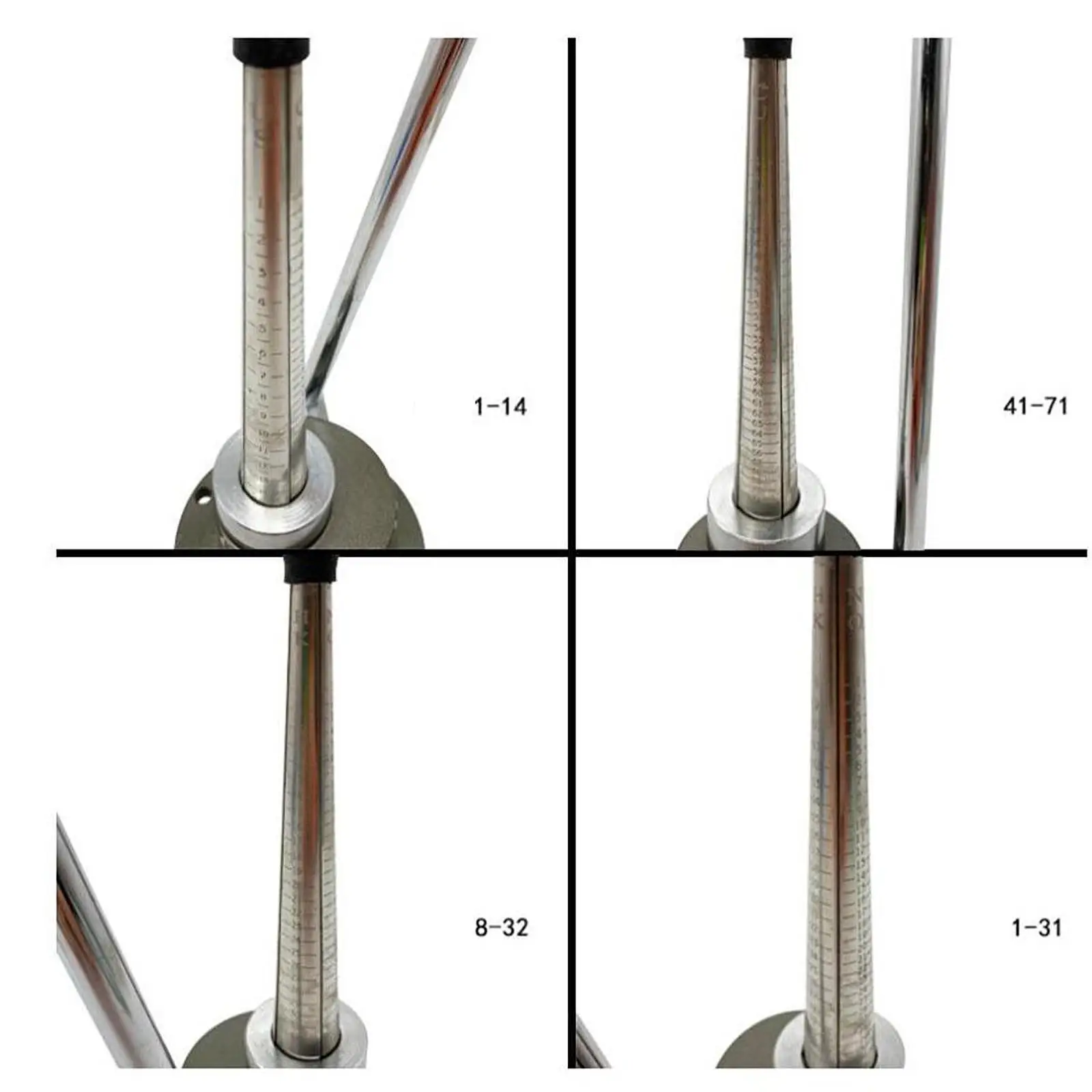 Ring Stretcher Enlarger Size Tool Carbon Steel Jewelry Forming Repair Expander for Wedding Band Sizer Measuring Adjusting
