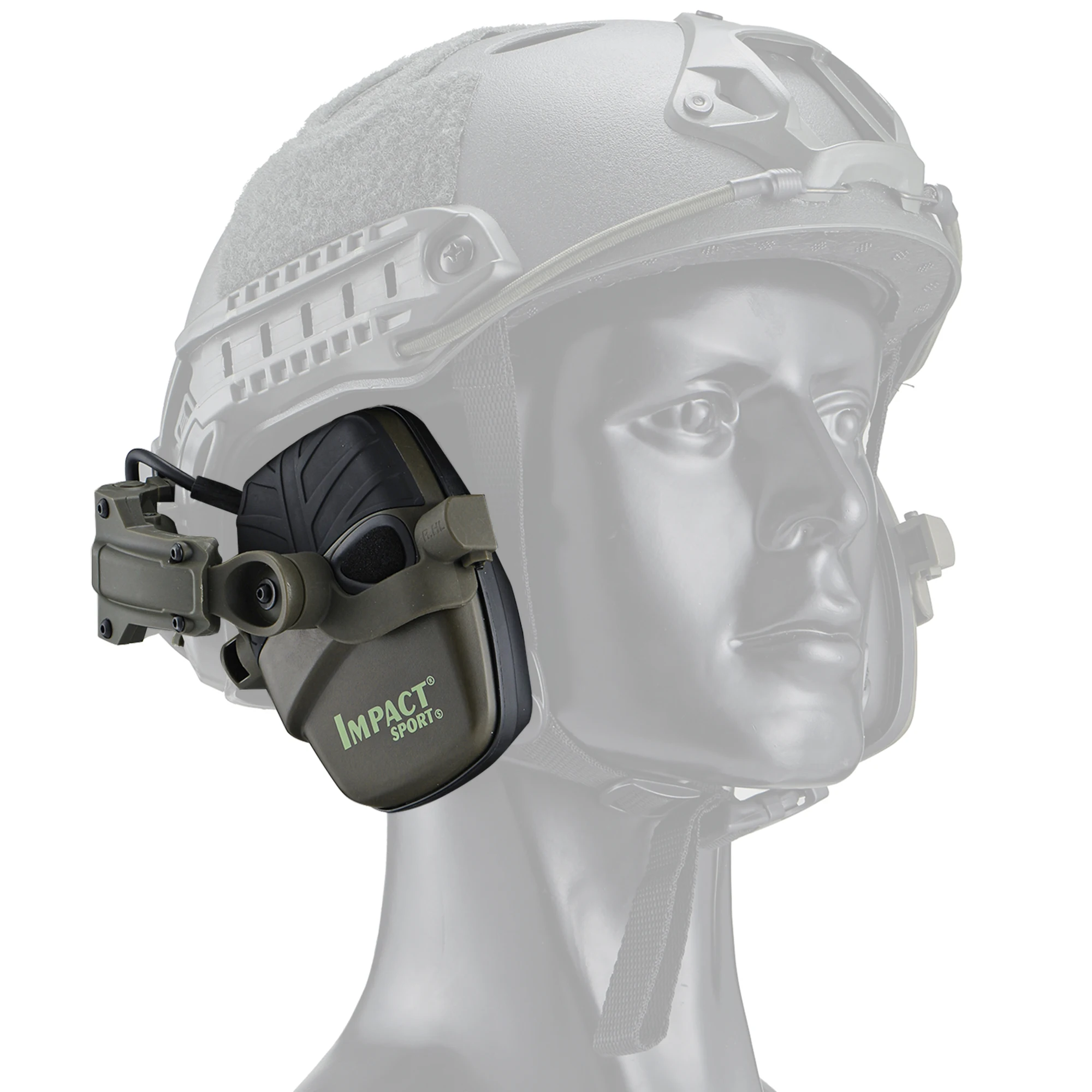 Electronic Headphones for Shooting Anti-noise Hearing Protection Protector Hunting Noise Reduction Earmuffs NRR23db