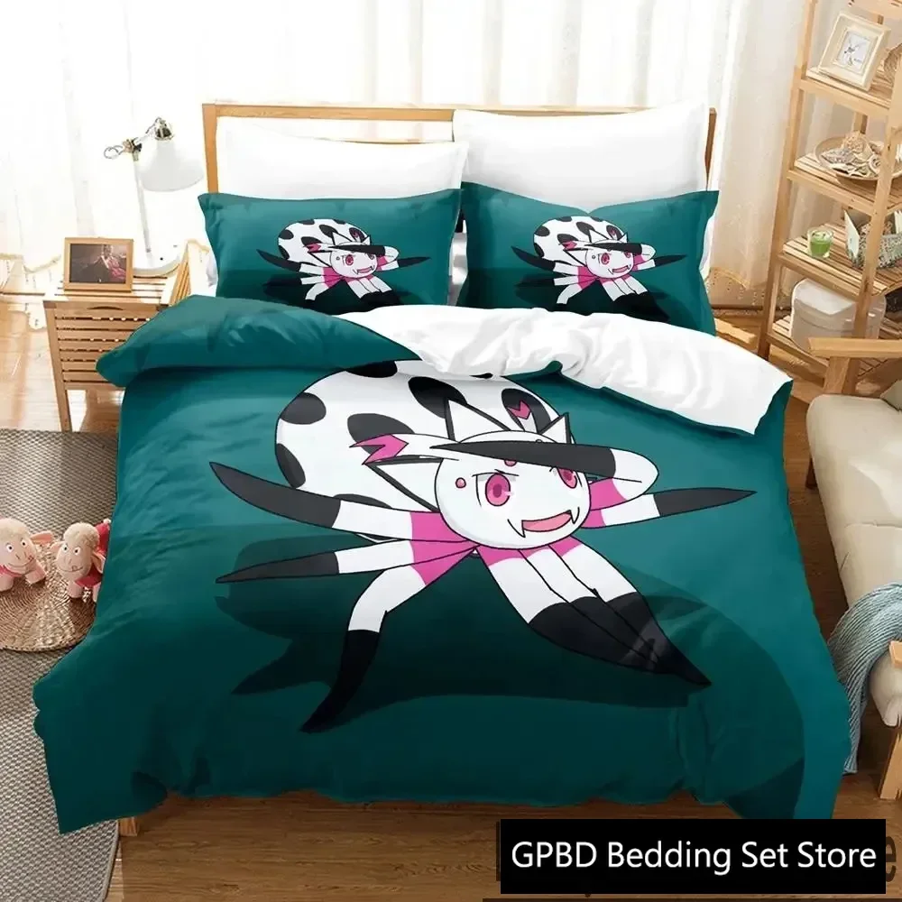 3D Print Anime Kumoko So I'm a Spider So What Bedding Set Boys Girls Twin Queen King Size Duvet Cover Pillowcase Bed boys Adult